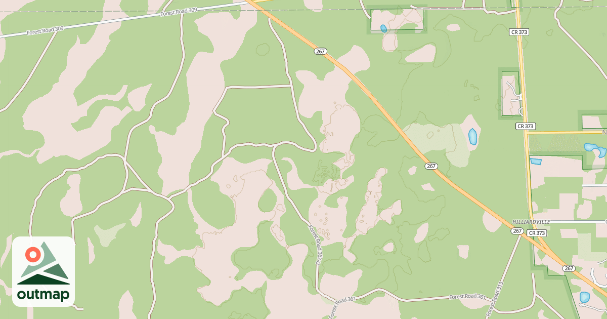 Map of USFS National Forest System Roads {564F1DA6-FB9D-4AE2-8E0C-EB112476BC61}