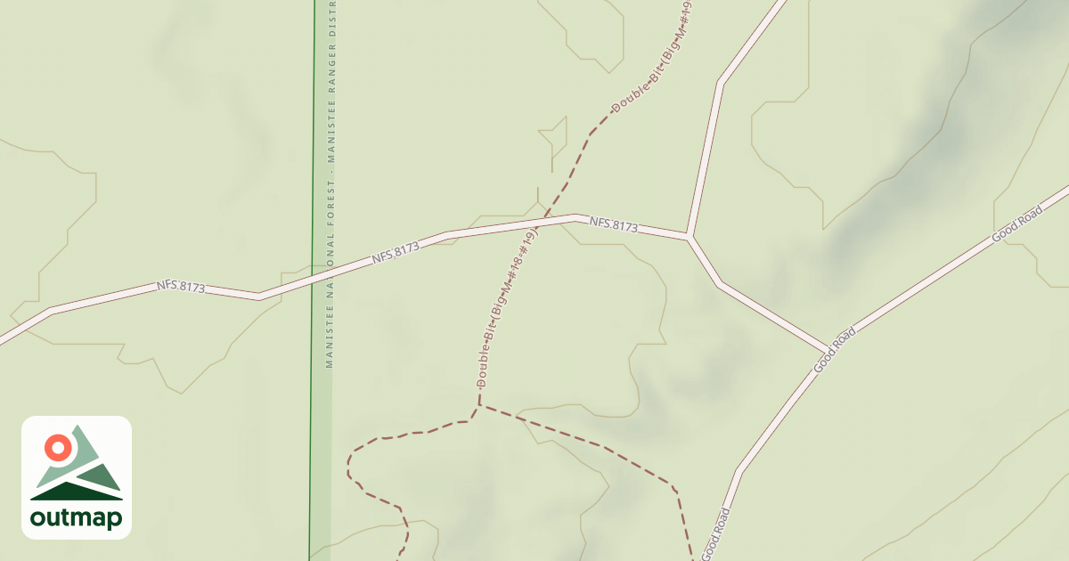 Map of 8173