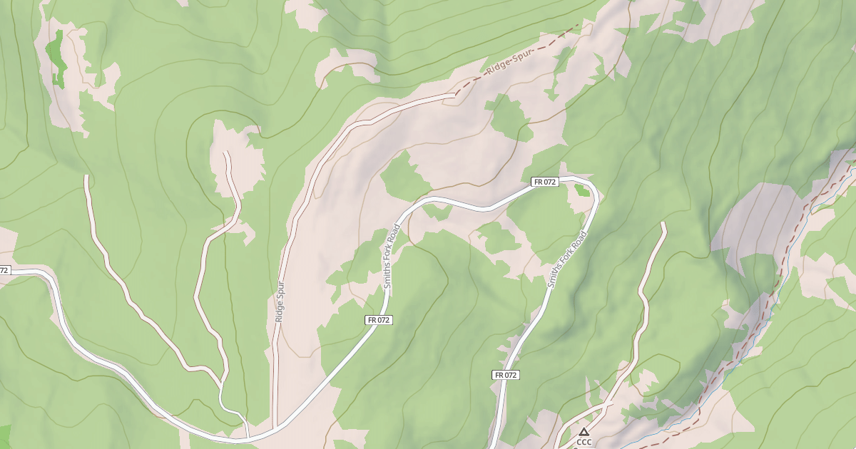 Map preview of RIDGE SPUR