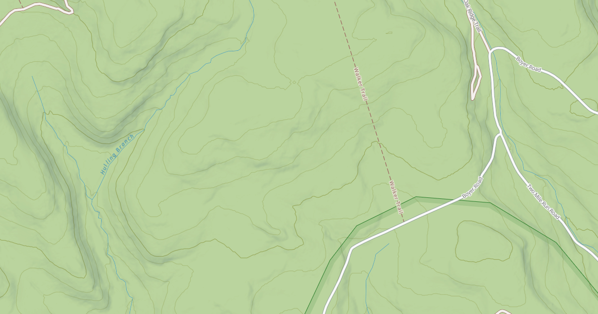 Map preview of Whiskey Springs Trails