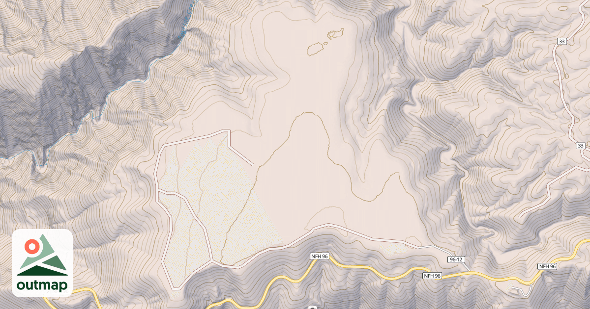 Map of BIG OAK FLAT