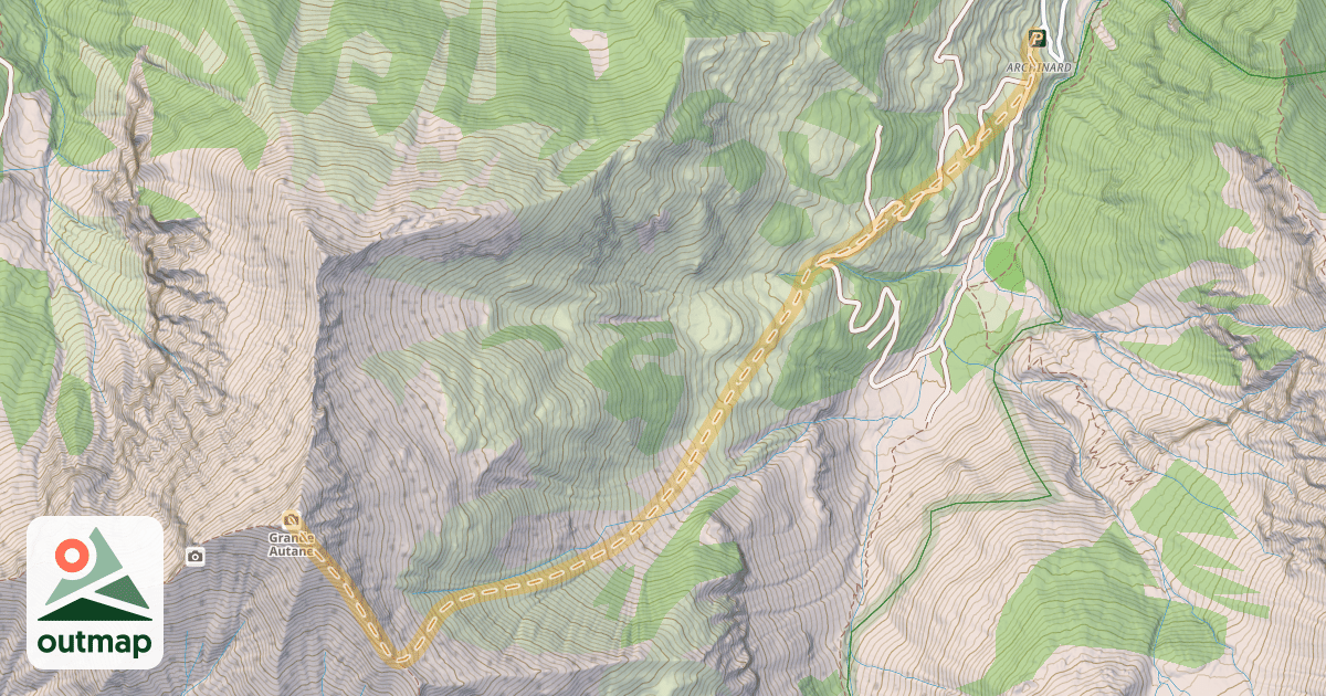 Map of Grande Autane — Archinard