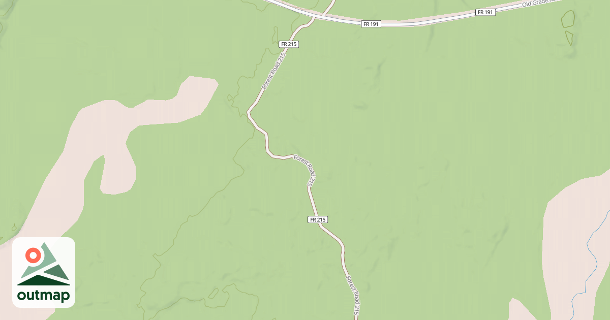 Map of FR 215