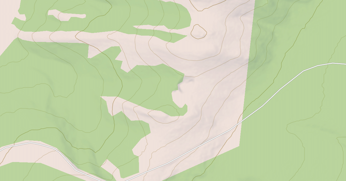 Map preview of DIVIDE PEAK SPUR 1B