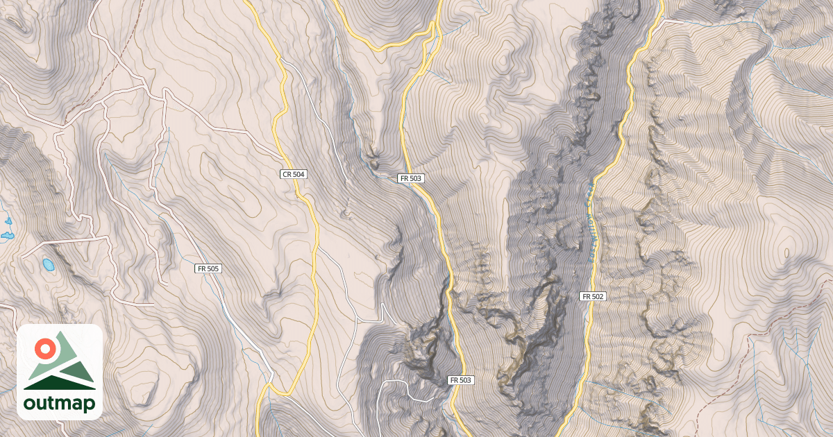 Map of WEST WILLOW
