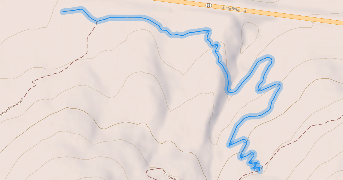 Map preview of Putty Tat Trail