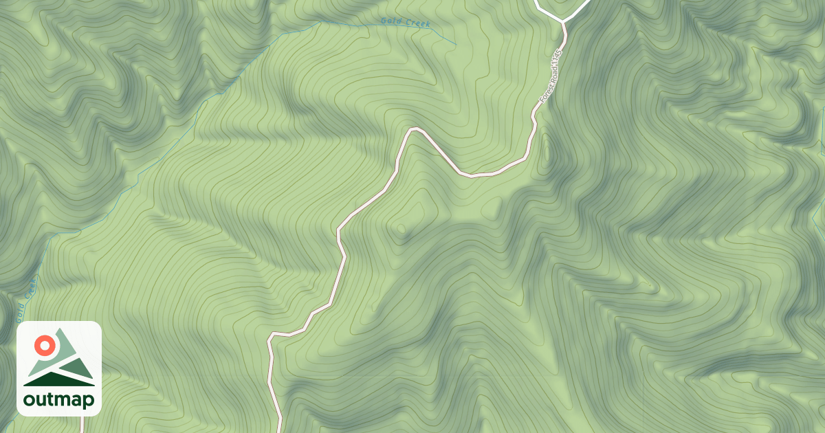Map of GREEN MOUNTAIN RD