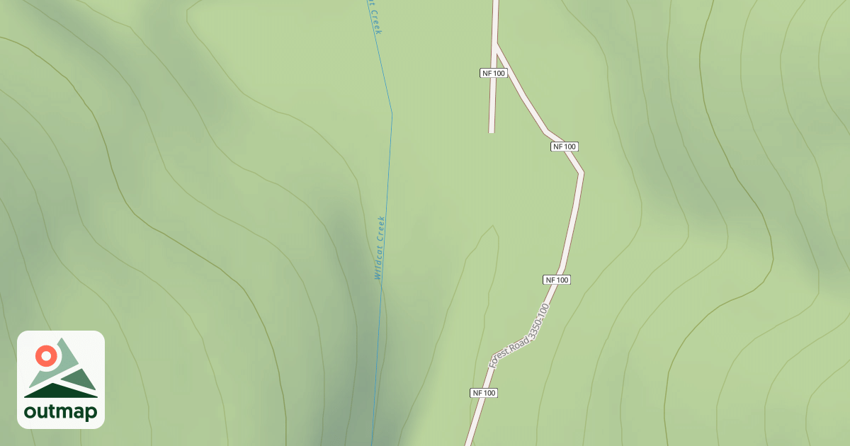 Map of USFS Motor Vehicle Use Map Roads {1355A676-6D5F-4730-8FE9-6AD4AF306A70}