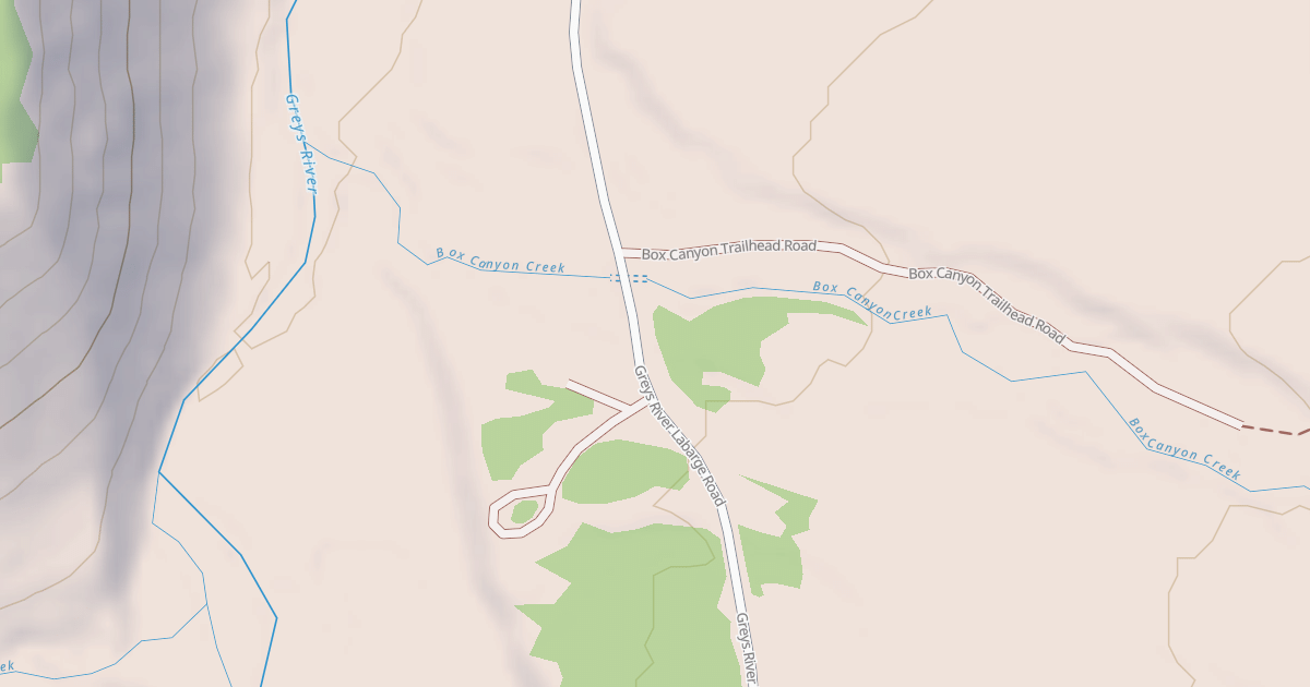 Map preview of DICK CREEK EAST