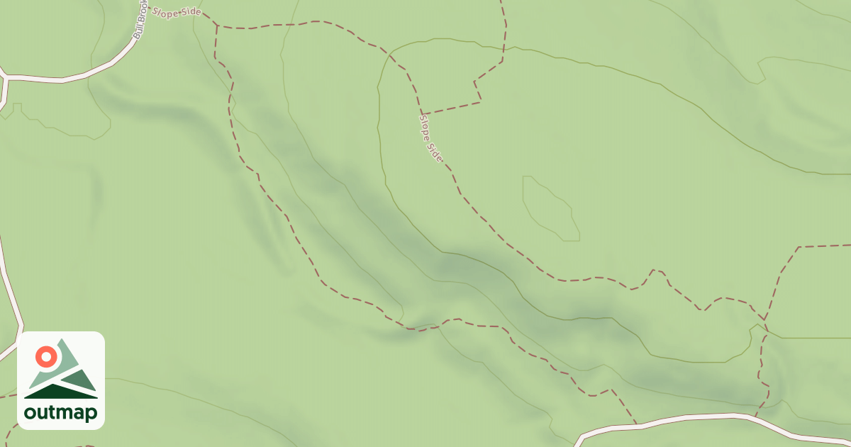 Map of Bartholomew Hill Trail