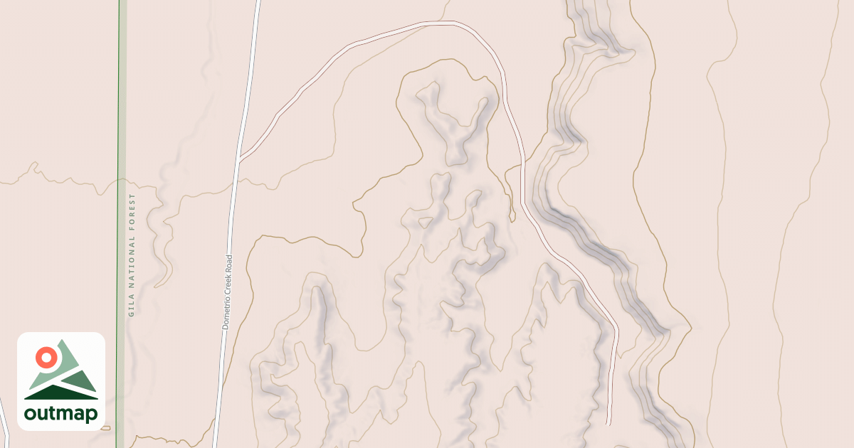 Map of 4008 S