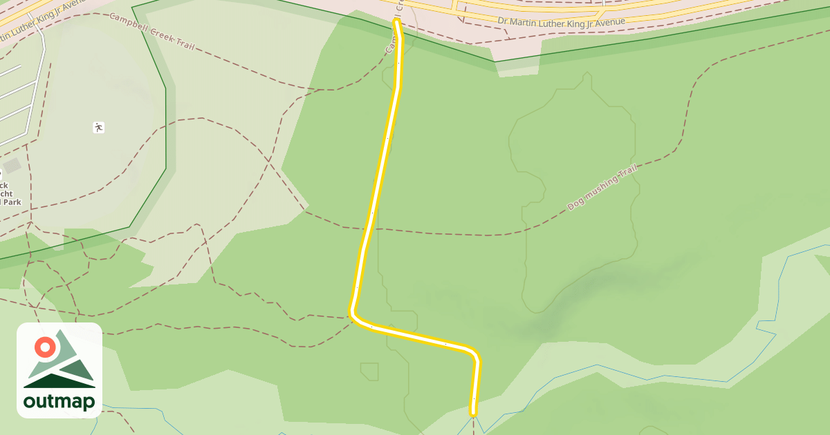 Map of Tour of Anchorage