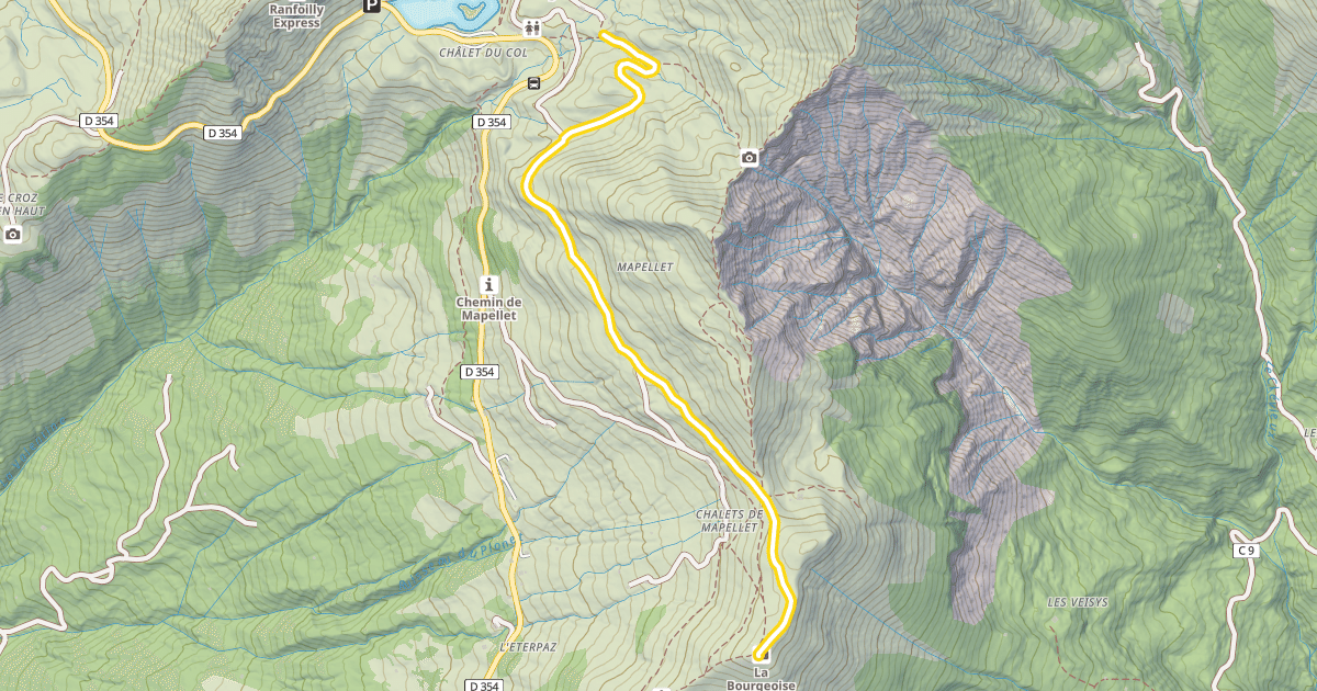 Map preview of La Bourgeoise