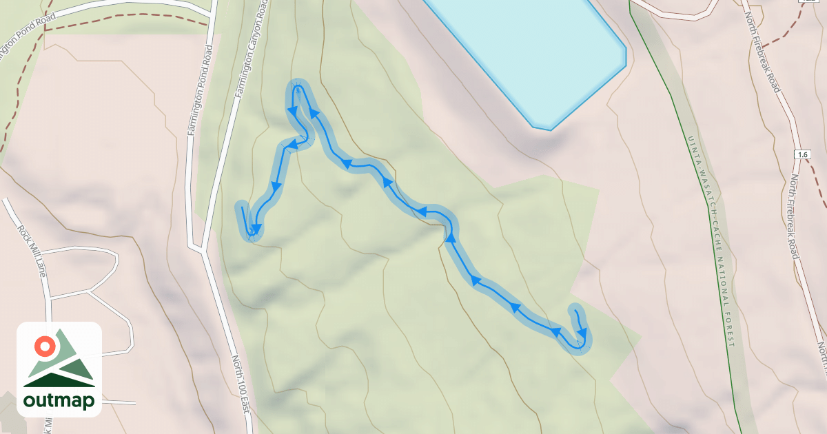 Map of Hay Day Trail