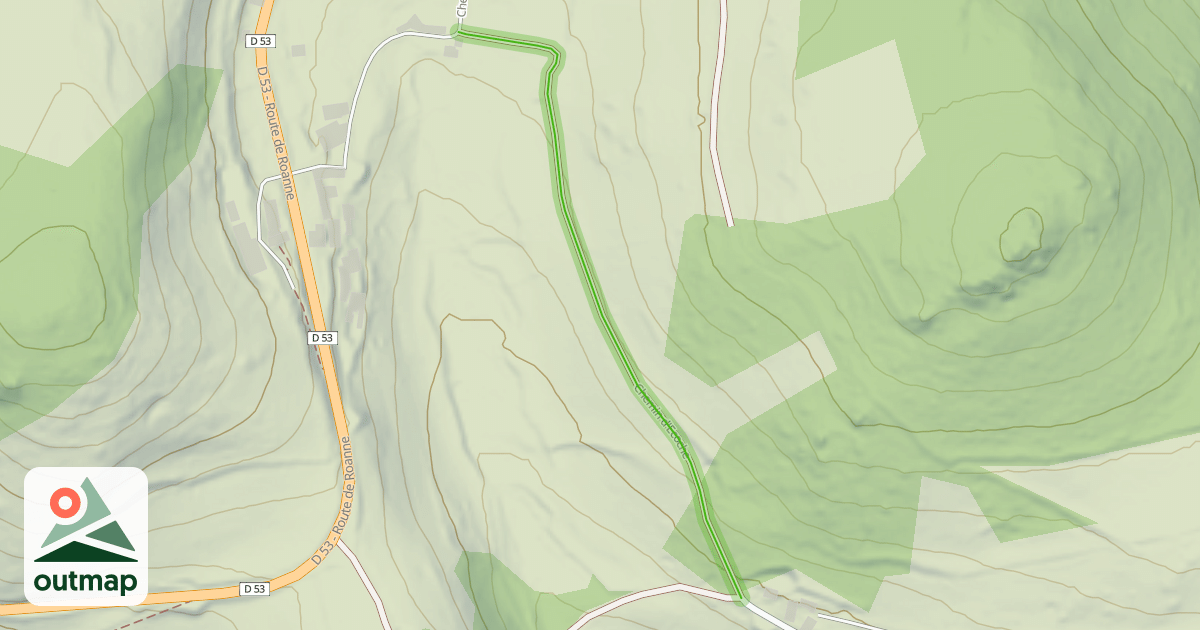 Map of Chemin d'Ecoche