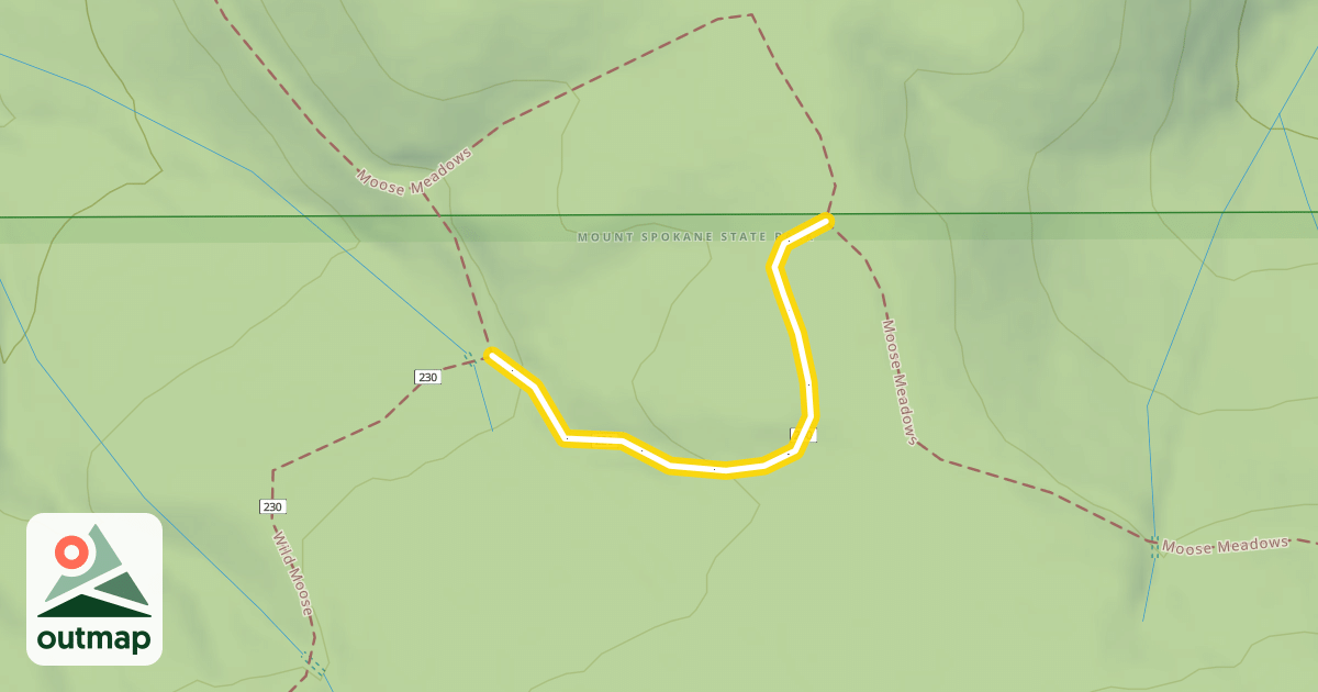 Map of Wild Moose