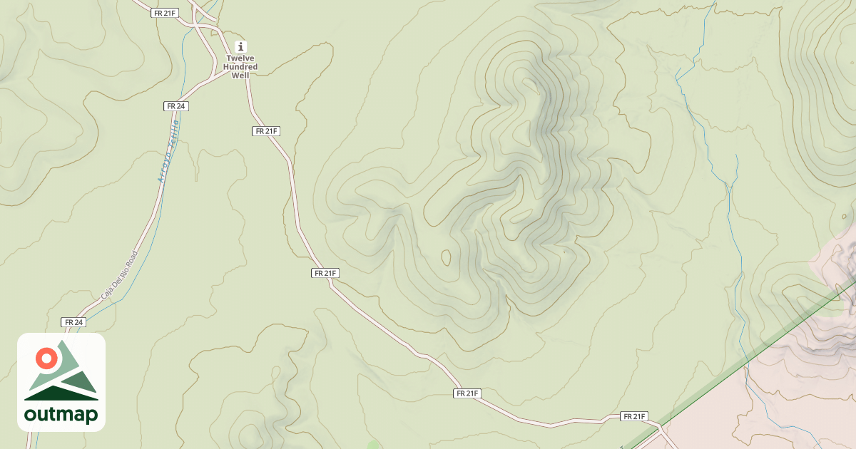 Map of USFS National Forest System Roads {3675180E-0684-4731-B53A-7FA51E886E43}