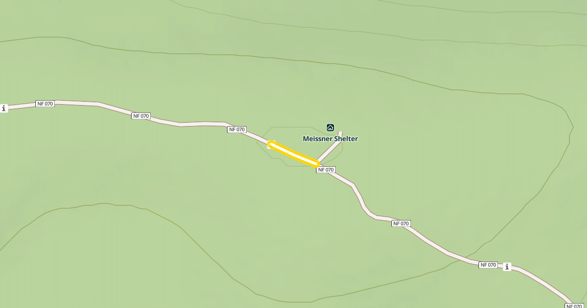 Map preview of Forest Road 4615-070