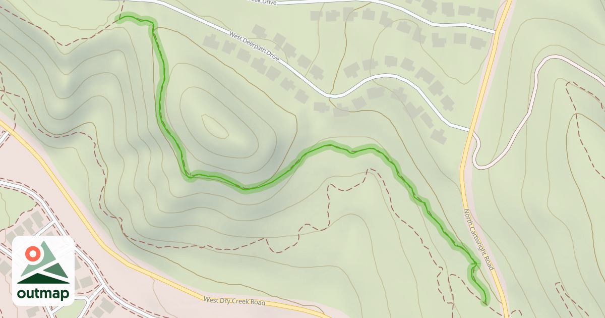 Map of #73 Bitterbrush