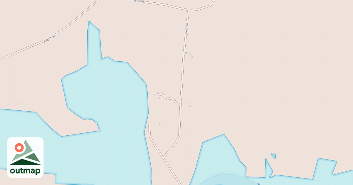 Map of Dog Salmon Cutoff Trail