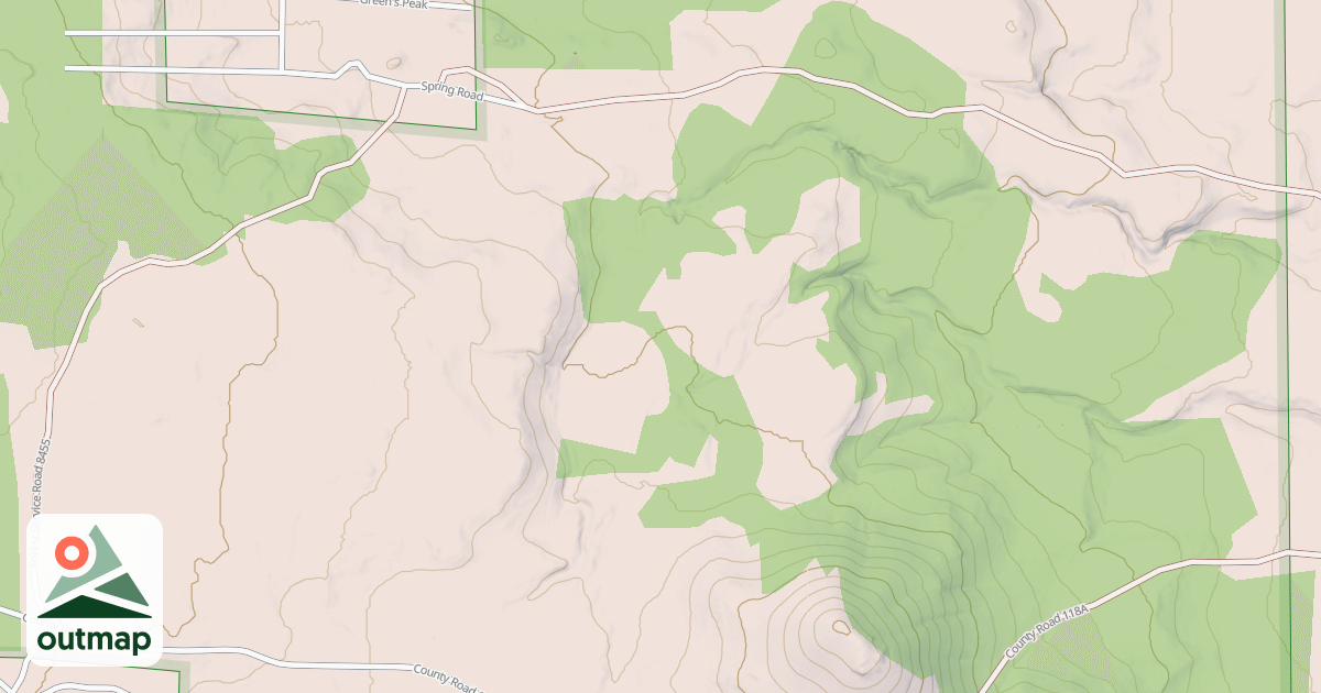 Map of USFS National Forest System Roads {11E72CE8-2F6A-4067-B956-63E42E597BA7}