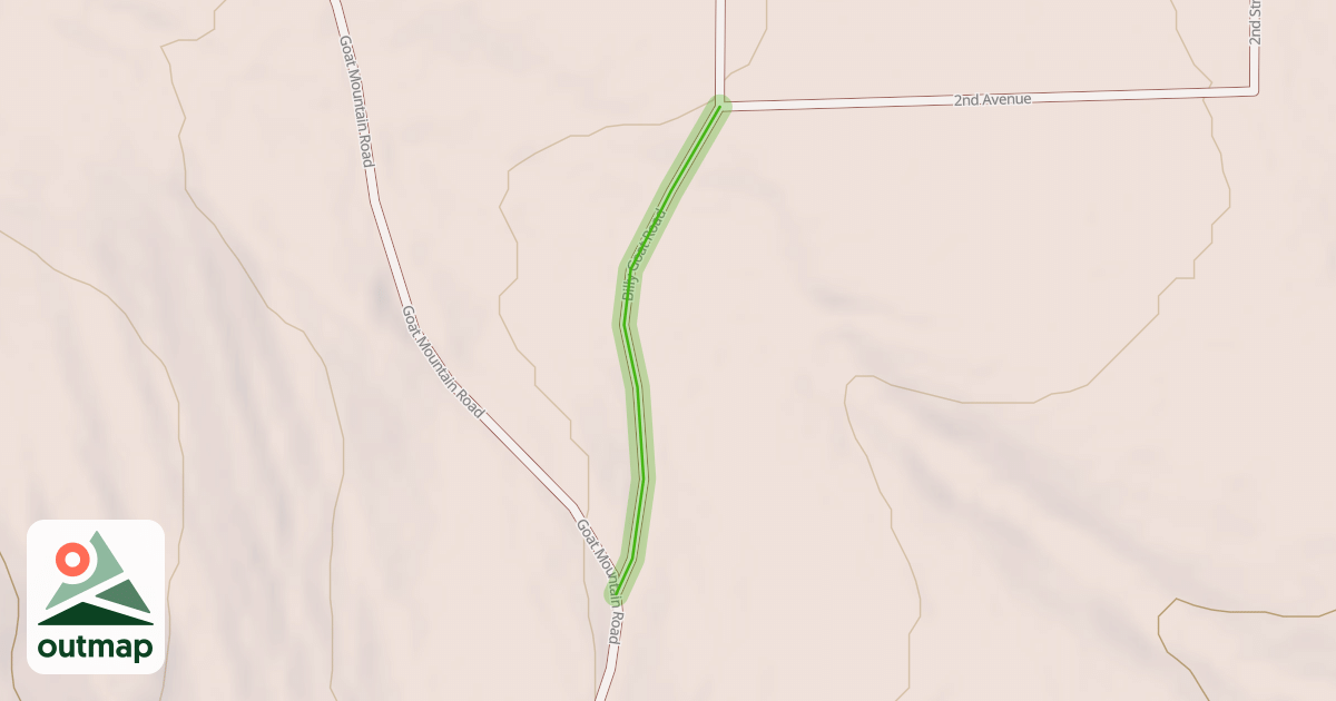 Map of Billy Goat Road