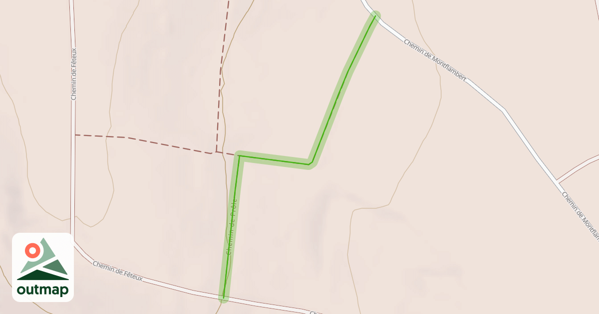 Map of Chemin de Prôle