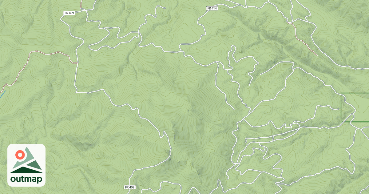 Map of BEAVER CREEK ROAD