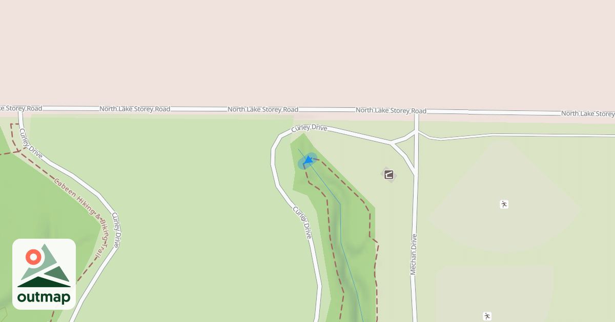 Map of Double Dip Bridge