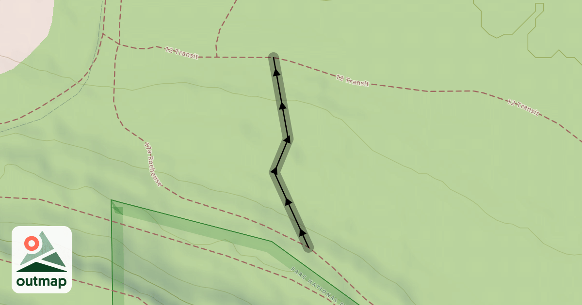 Map of 17b La Côte à Daniel
