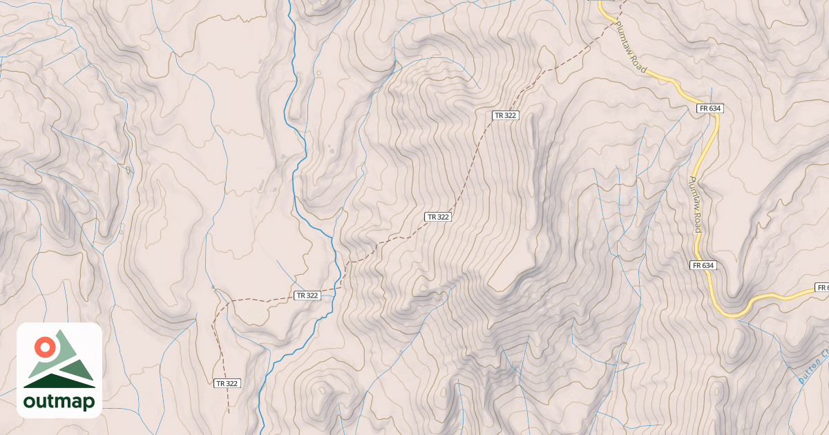 Map of Cade Mountain Atv