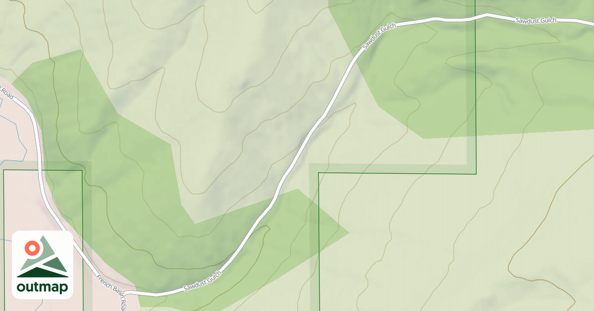 Map of (FDR) SAWDUST GULCH