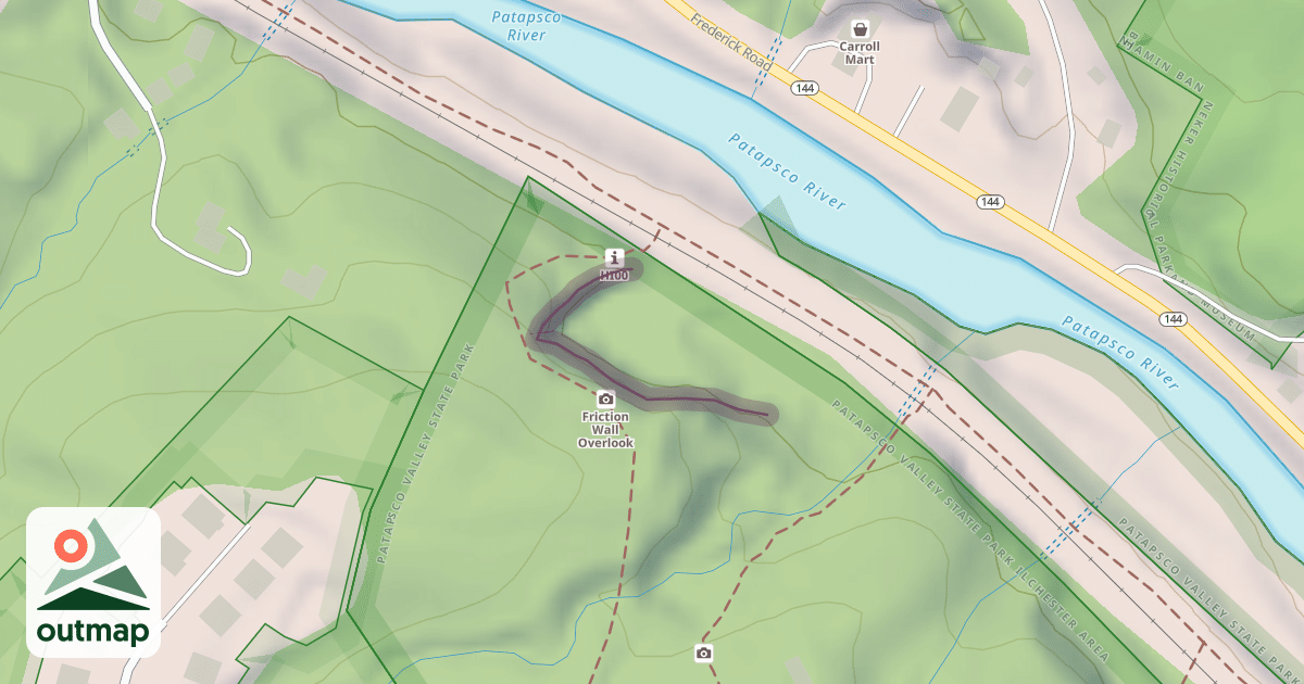 Map of Friction Wall