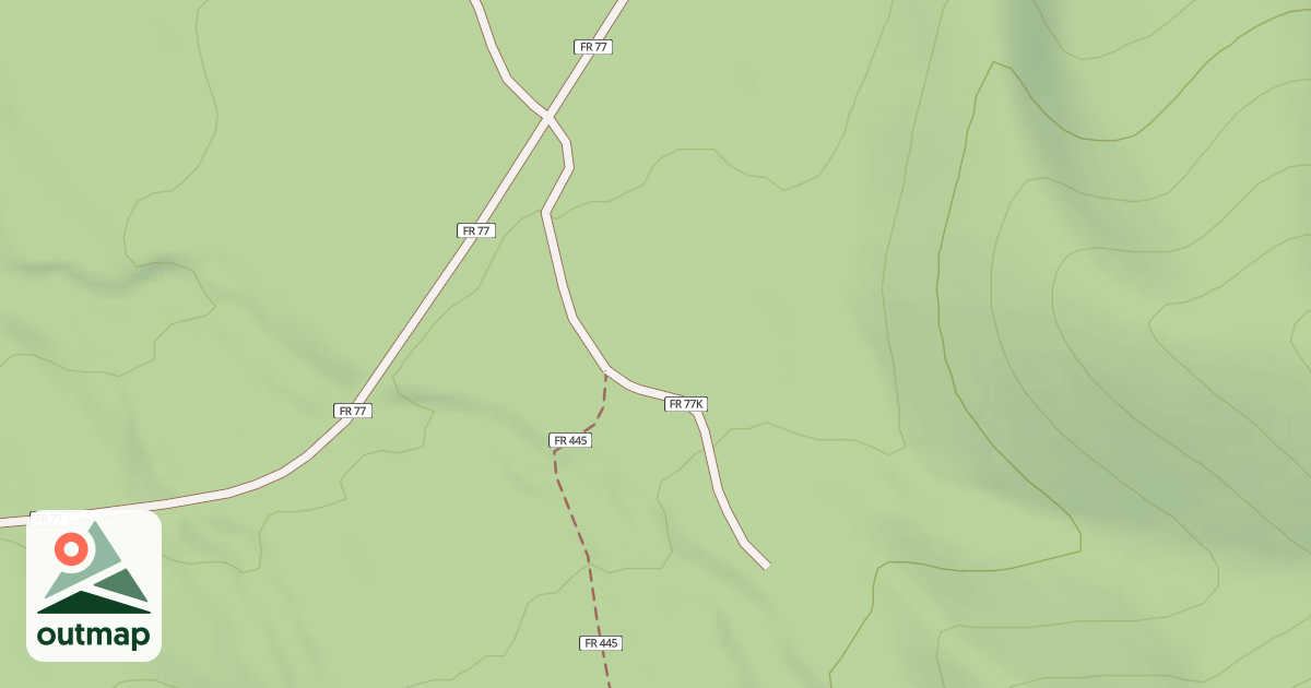 Map of COLD SPRINGS