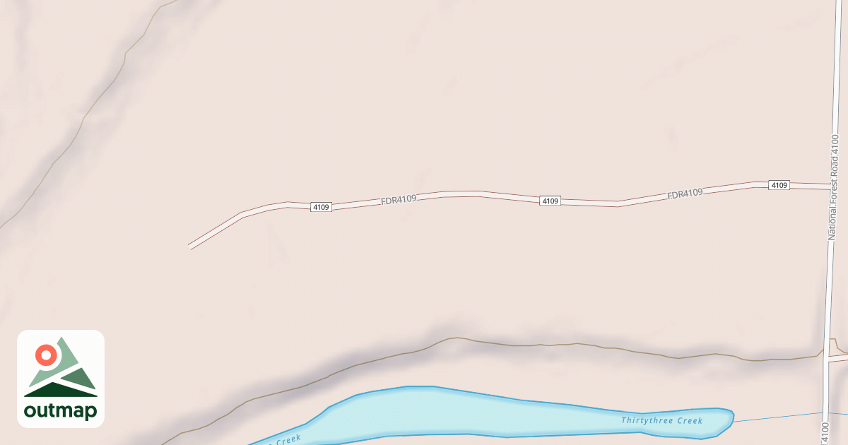 Map of FDR4109