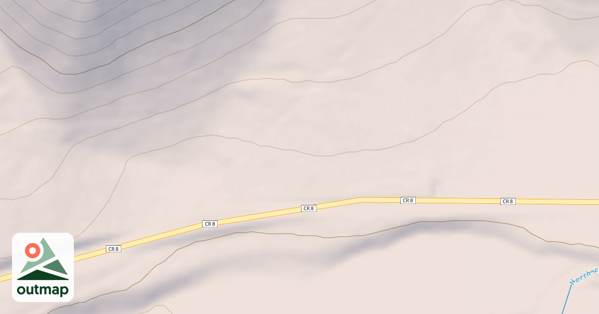 Map of NORTH FORK SHEEP CORRAL
