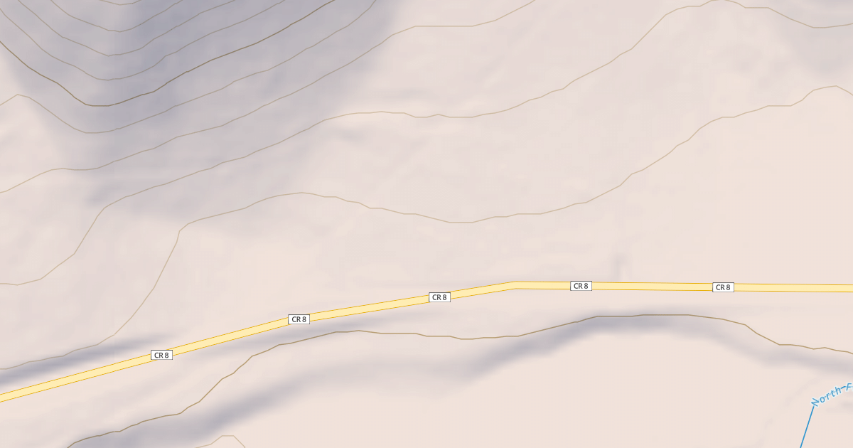 Map preview of NORTH FORK SHEEP CORRAL