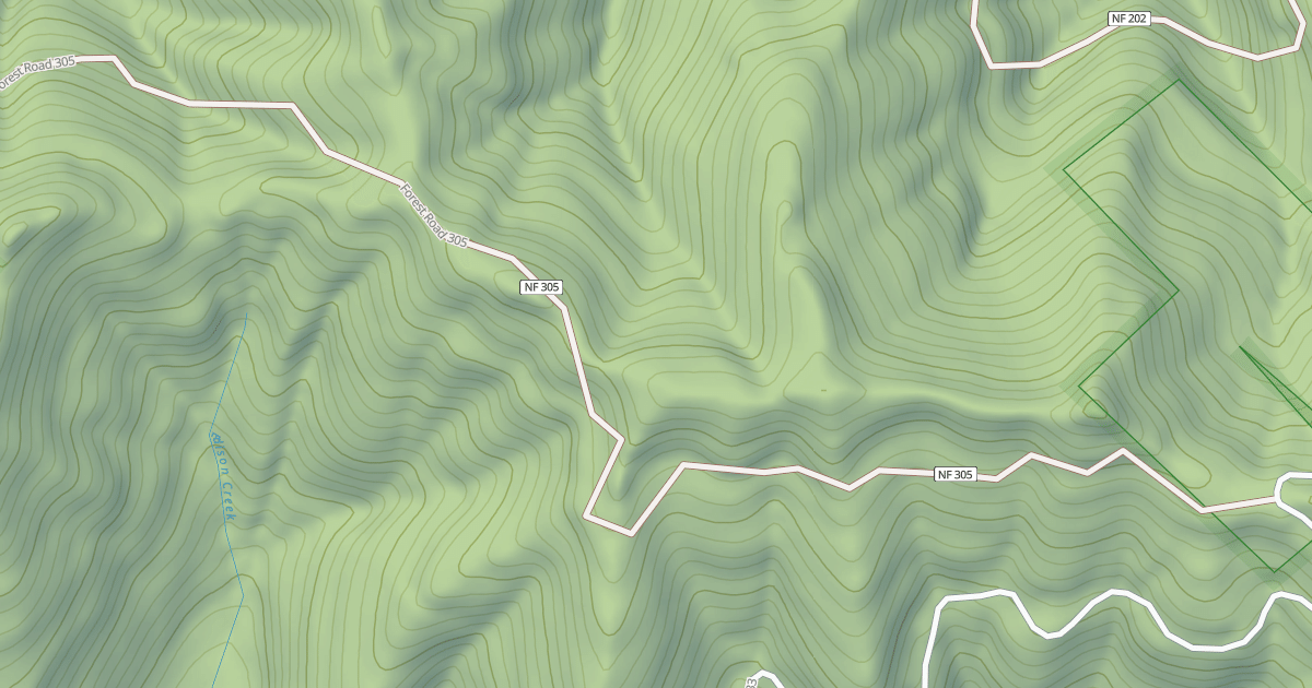 Map preview of RED HEIFER PASS RD