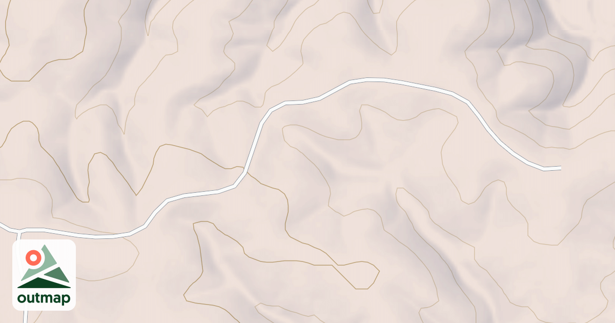 Map of EAST SPUR