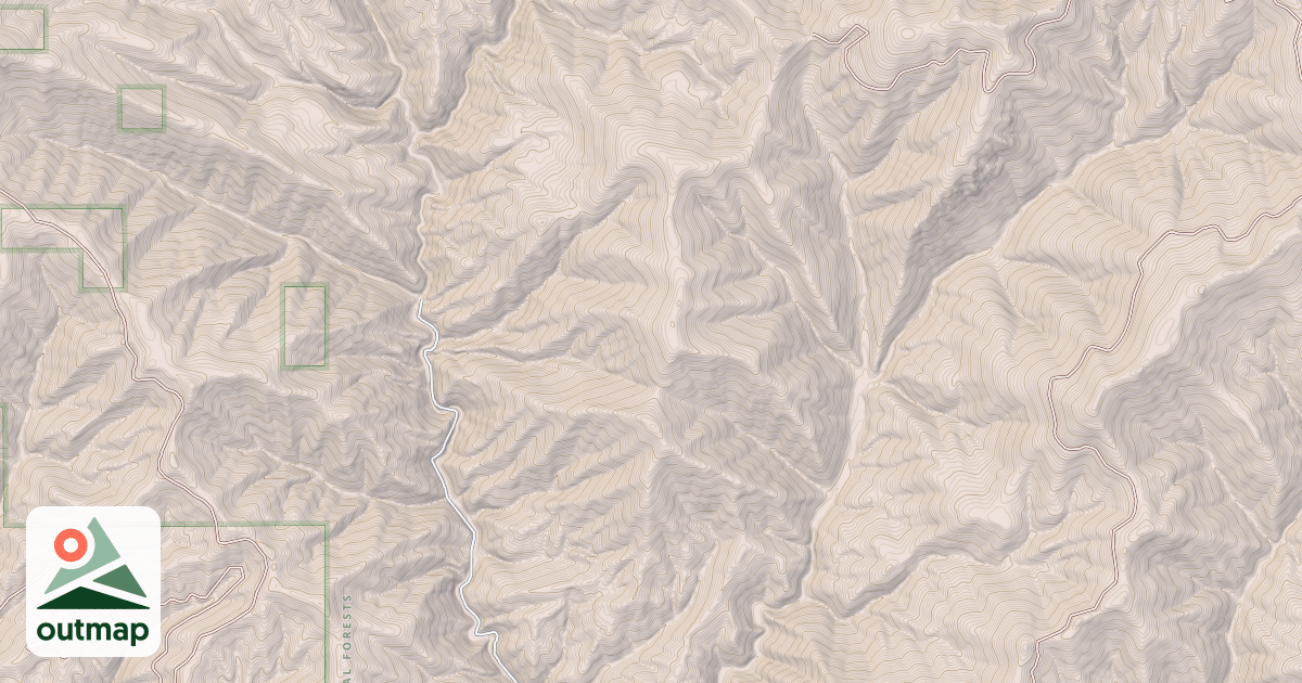 Map of Daugherty Hill National Recreation Trail