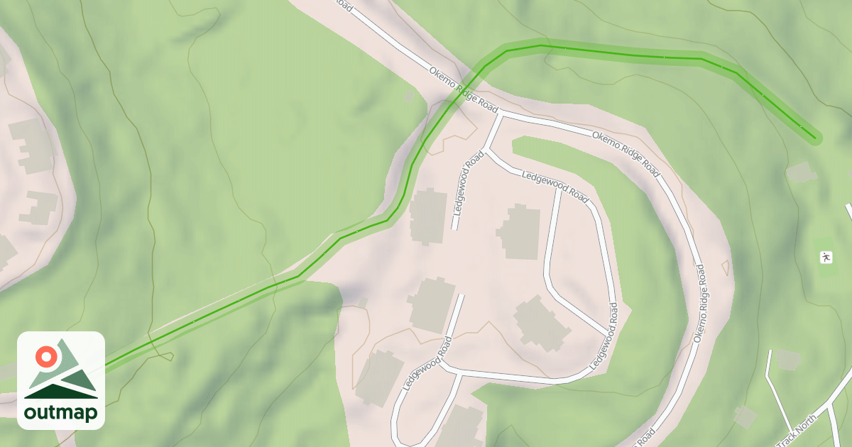 Map of Snow Trak