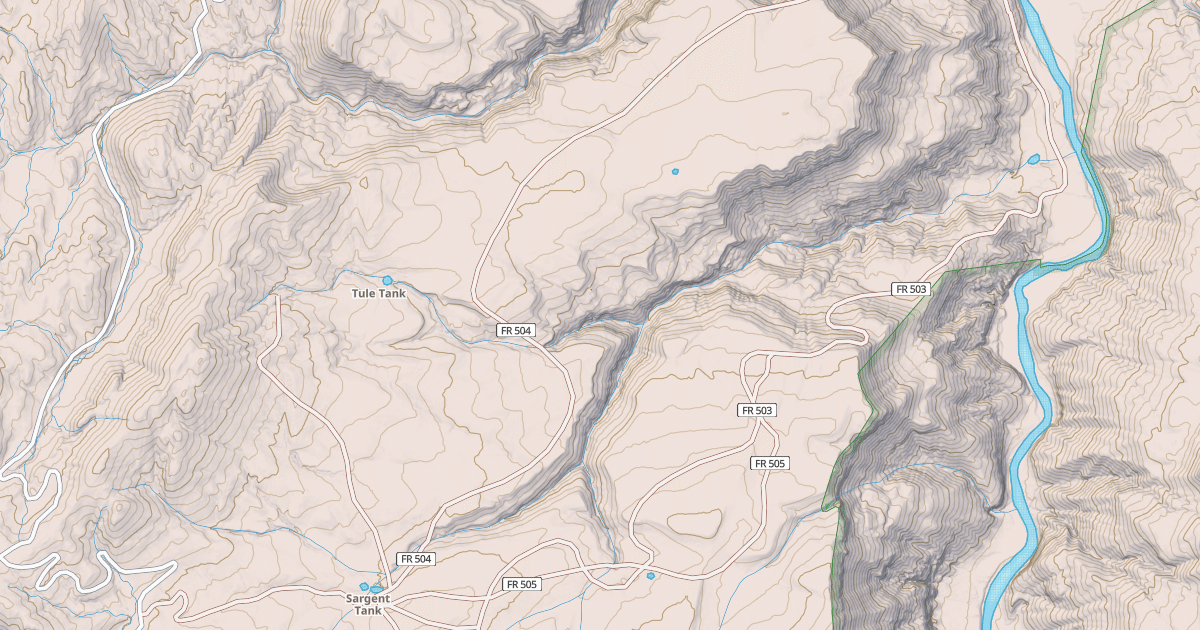 Map preview of DARK CANYON VISTA