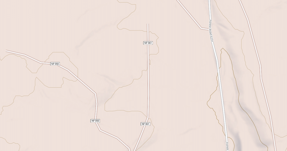 Map preview of USFS Motor Vehicle Use Map Trails 17712