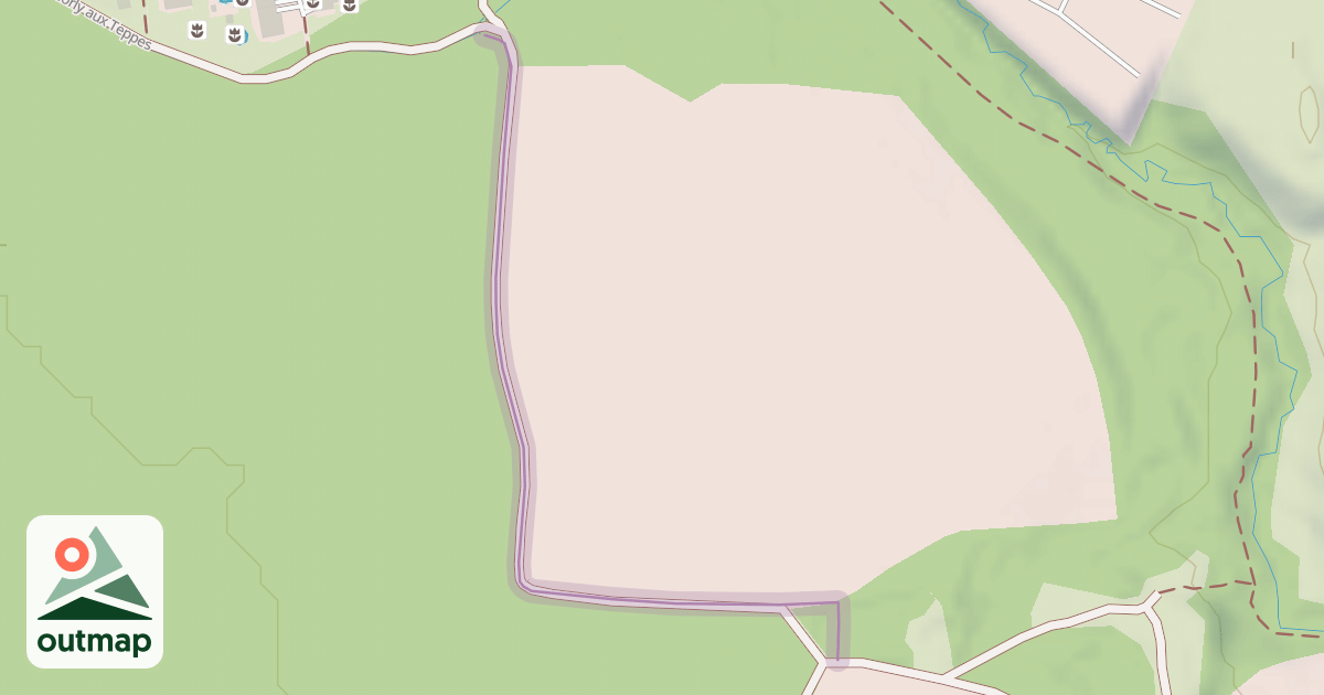Map of Chemin des Prés de la Cure