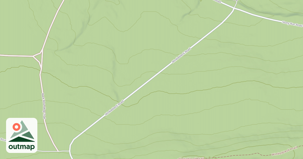 Map of Bald Eagle State Forest Snowmobile Trails
