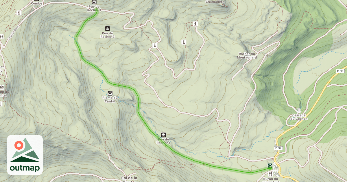 Map of Prat de Bouc
