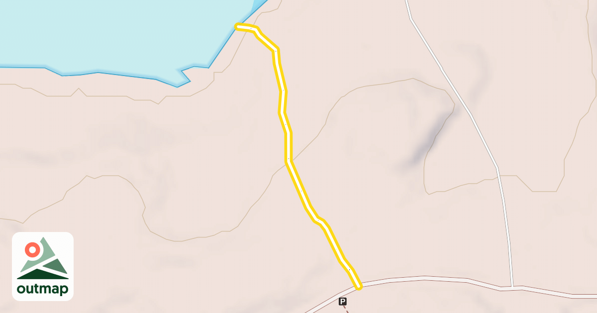 Map of Mountain Brook Trail
