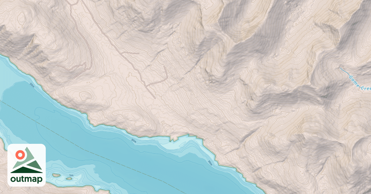 Map of 15 MILE