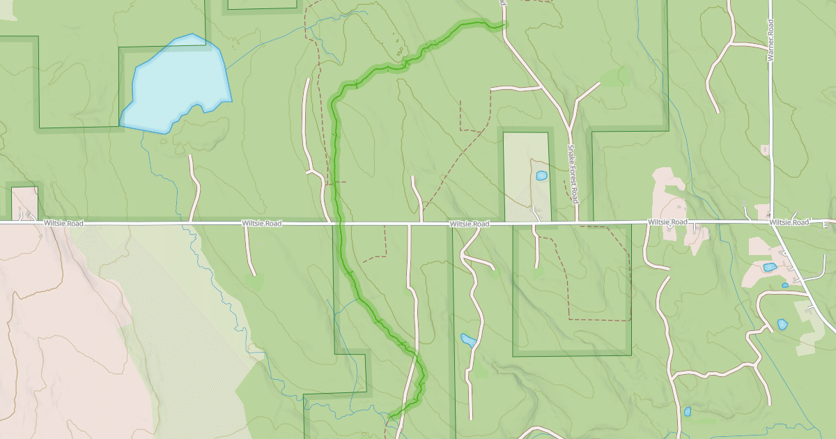 Map preview of Fred J. Cusimano Westside Overland Trail