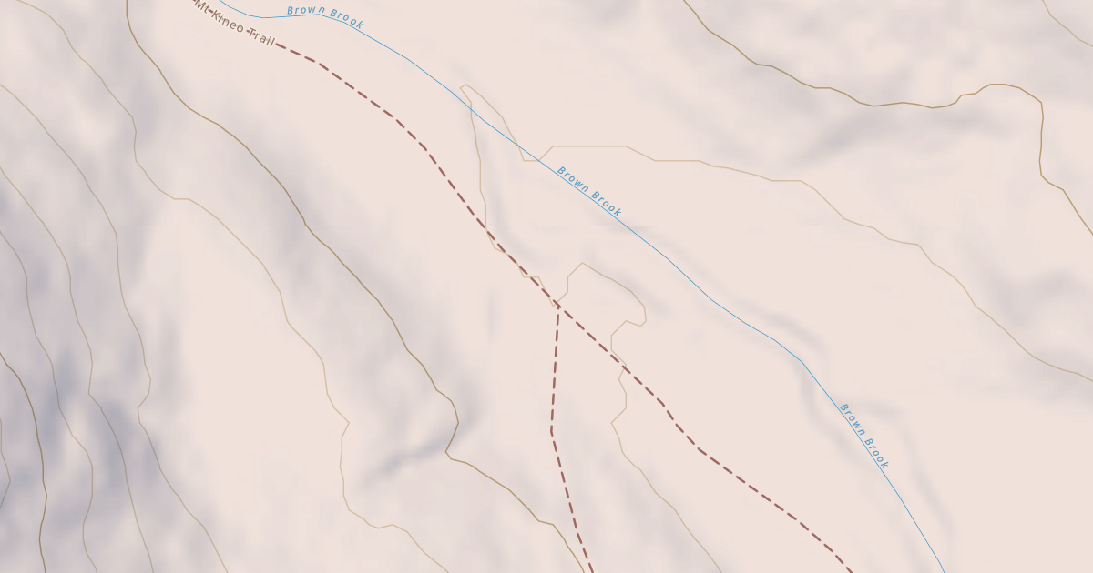 Map preview of Buzzell Brook Extension Snomo